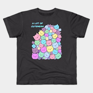 A lot of colorful cuteness Kids T-Shirt